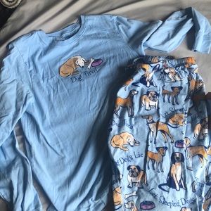 Cute and soft dog lover pajama set